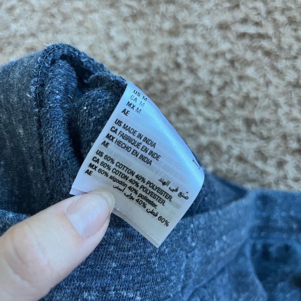 Style & Co French Terry Shorts Blue - Picture 7 of 7